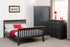 Monaco 5FT Bed High Foot End - Grey/Oak Effect